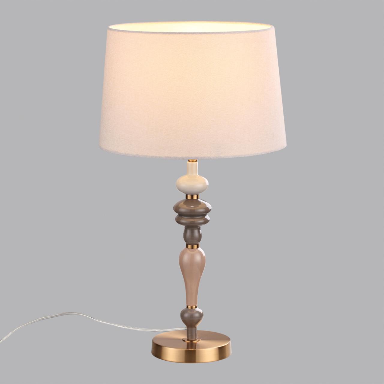 Настольная лампа 34*34*60 см, 1 E27*60W, Odeon Light Homi, античная бронза 5040/1T