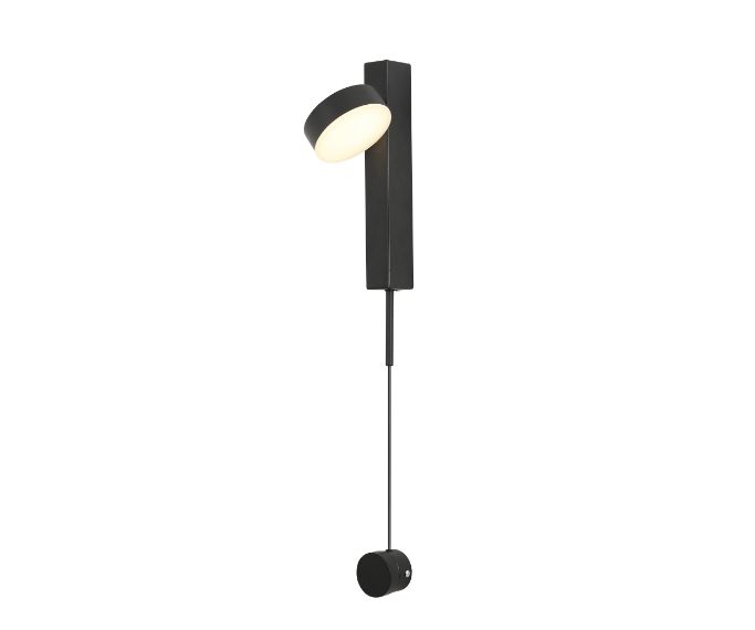 Бра 10*90 см, 12W, 4000K KINK Light Винетта 08422.19, черный