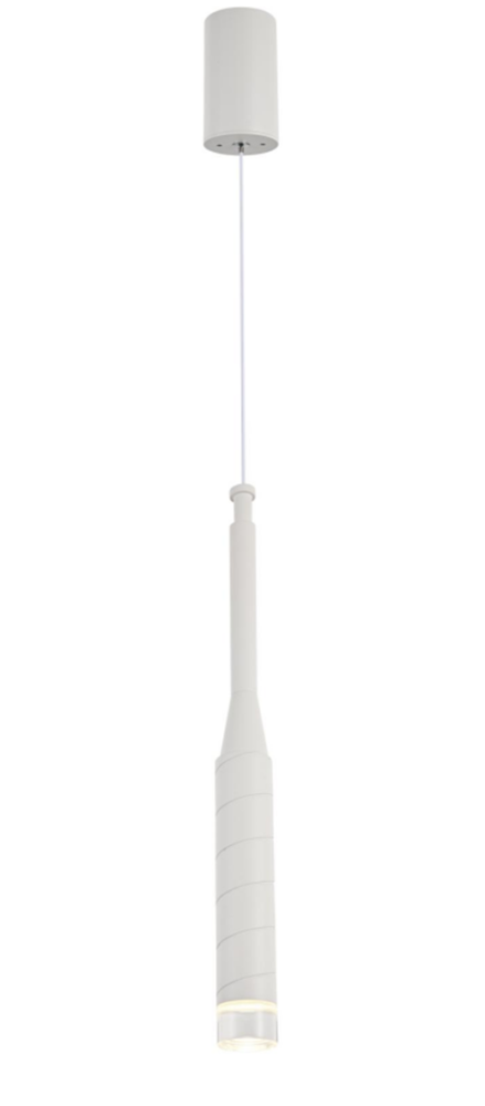 Светильник Ø30 x H300, мм, 5W, WHITE (Белый) Rilon 1091W WHITE