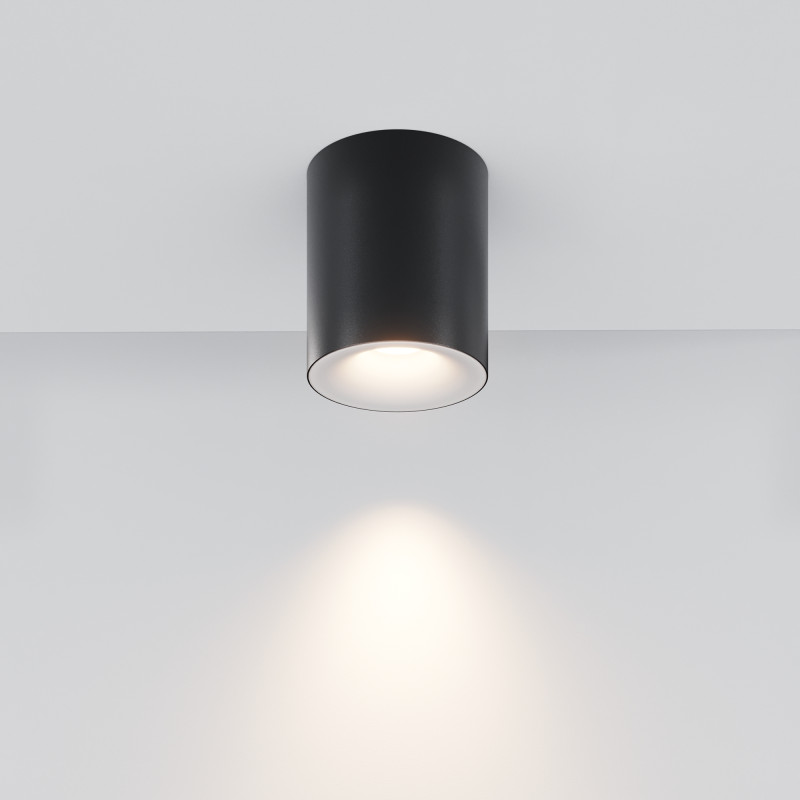 Светильник 10 см, Maytoni Spark C094-GU10-B, черный