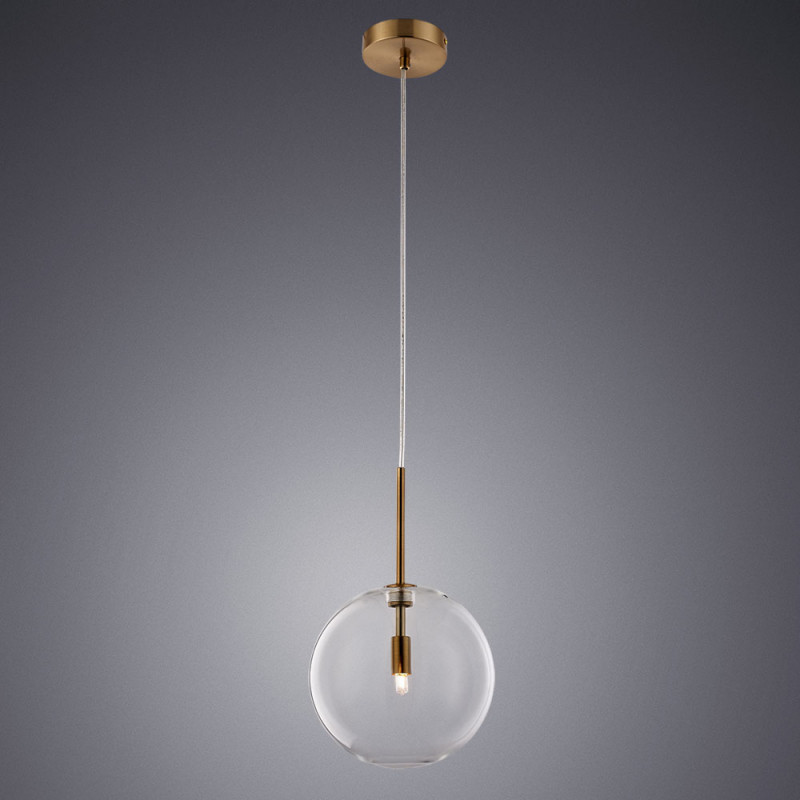 Светильник подвесной 20 см Arte Lamp Cameron A7720SP-1AB, античная бронза