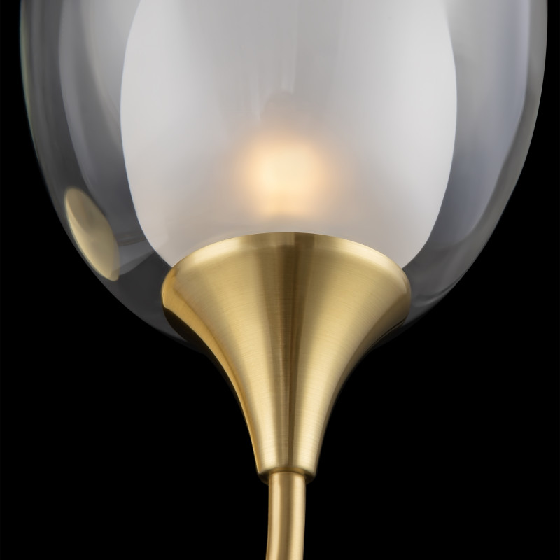 Светильник 43 см, Maytoni Aura MOD016WL-01BS, латунь