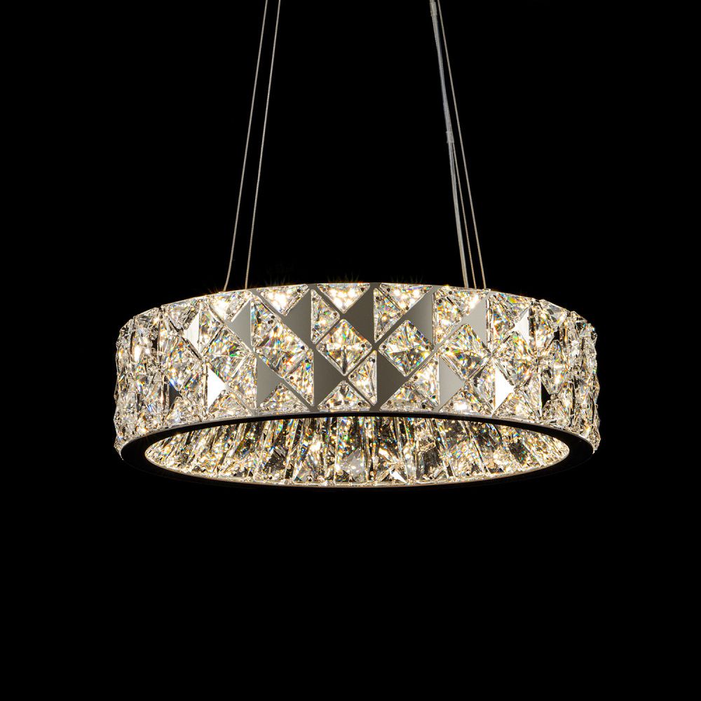 Люстра *40*10 см, LED*39W, 3000-6000K, Modelux  ML.335.400 CR, Хром