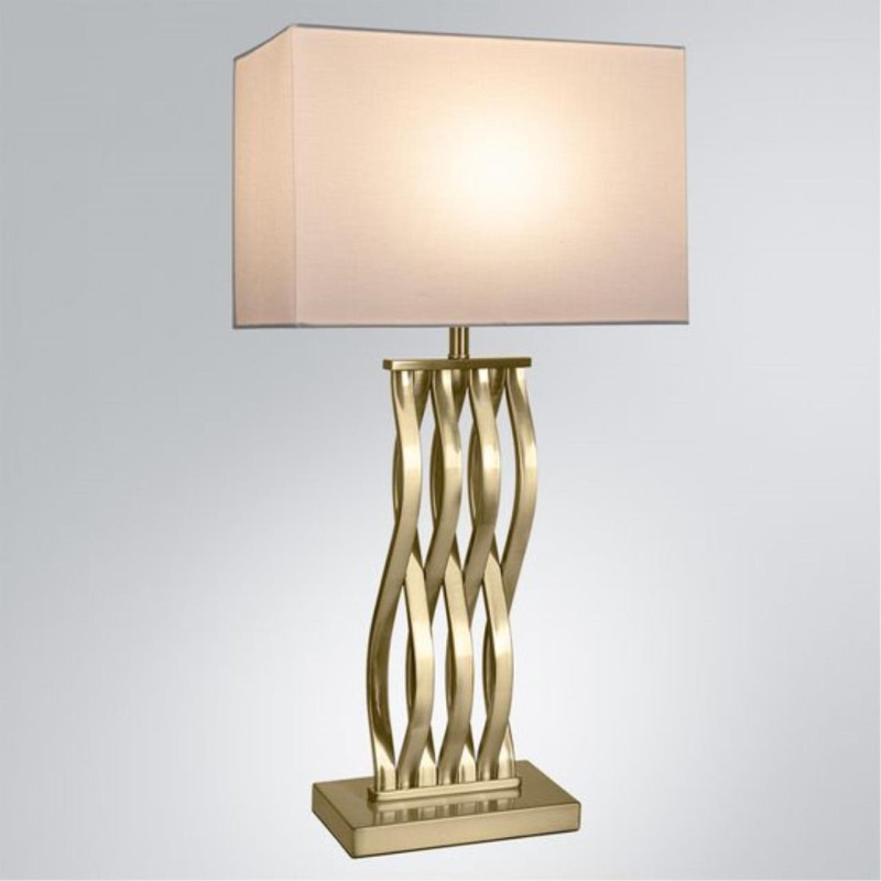 Настольная лампа 20*38*69 cм, 1*E27*60W Arte Lamp Veil A5061LT-1PB полированная медь