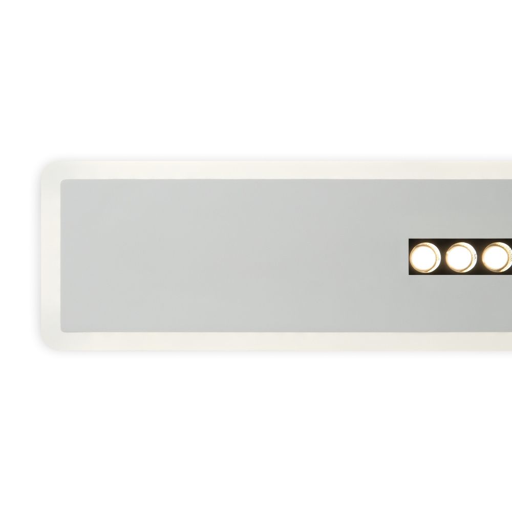Светильник 60*10*-3,5 см, *LED*24W, 4000K, Freya Сияние / Shine FR6105CL-L40W, Белый