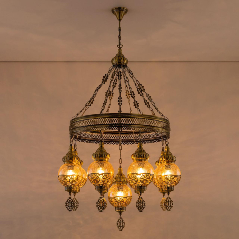 Люстра 80 см Citilux Каир CL419183 бронза