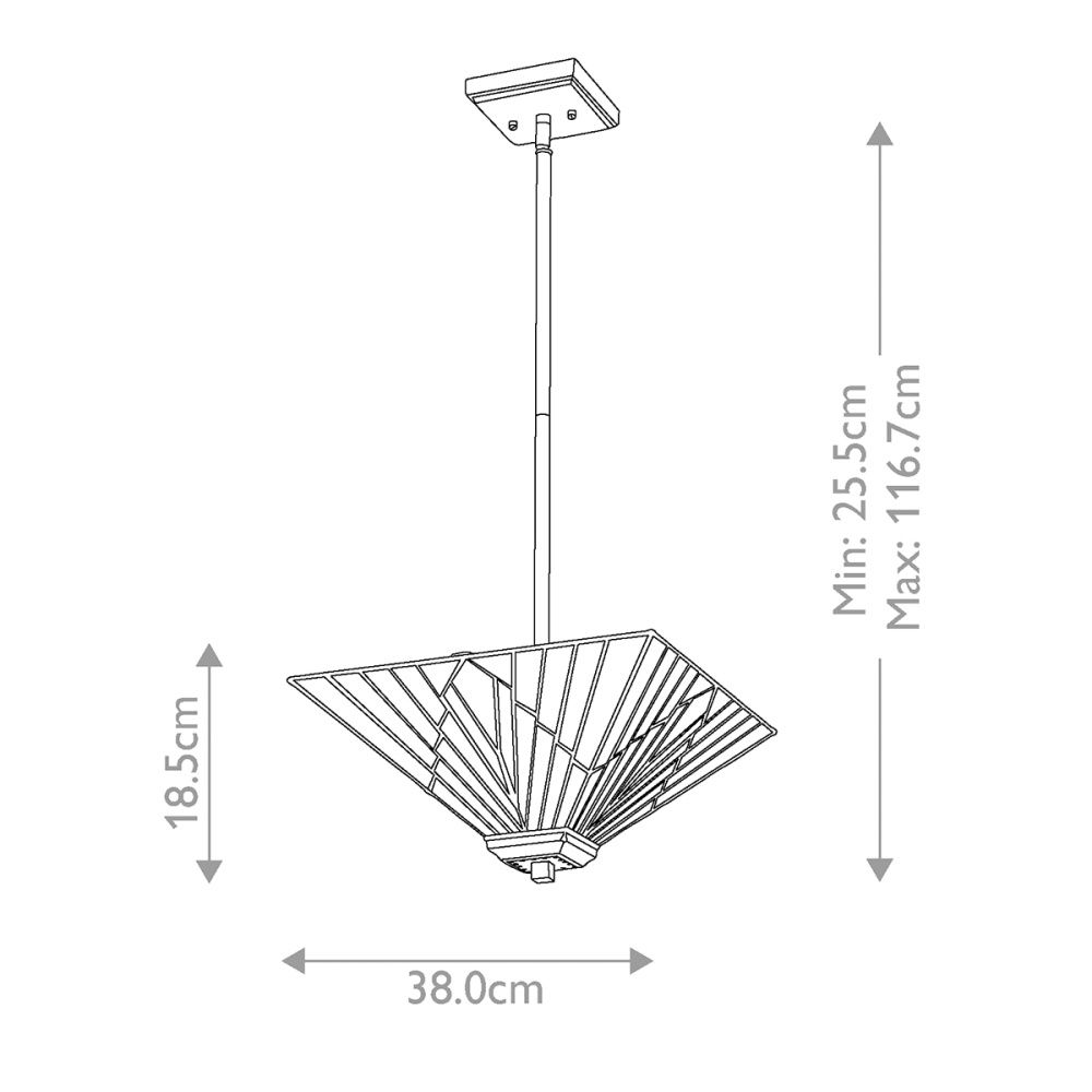 Подвесной светильник Elstead Lighting, Арт. TF-ALDERLEY-F-P
