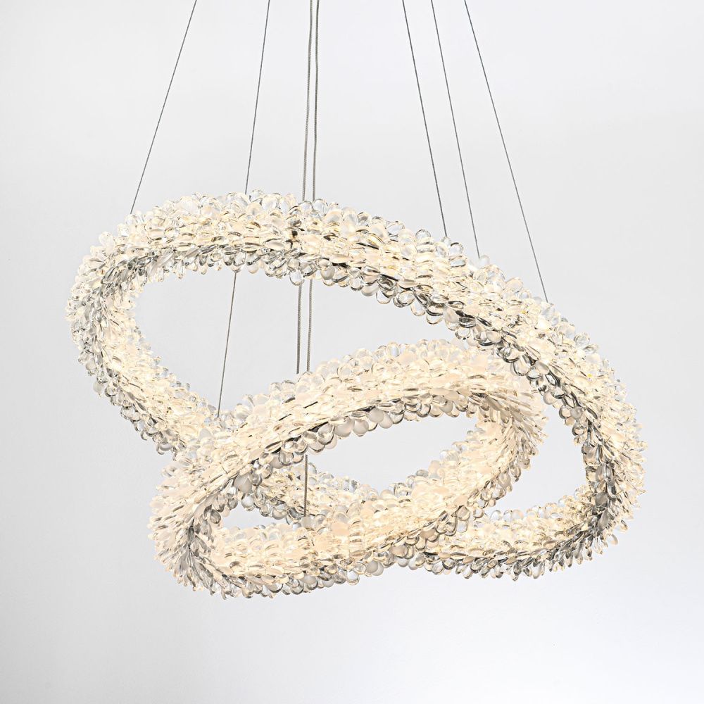 Подвесной светильник 60*20/190 см, LED 105W 3000-6000K MODESTYLE MS.5002.600.400 CR хром