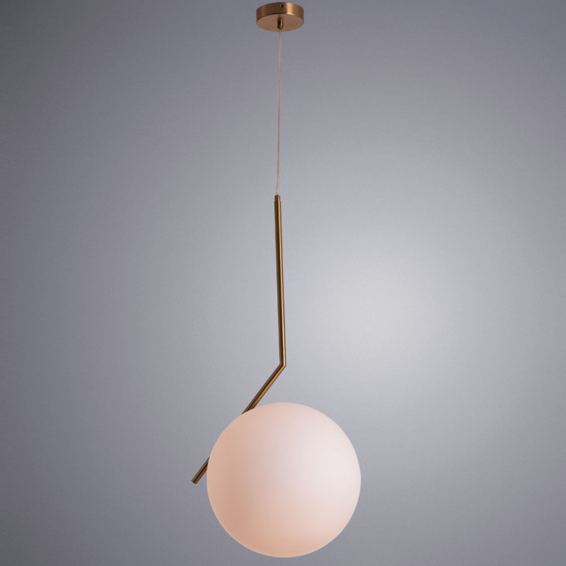 Светильник 25 см Arte Lamp Bolla-Unica A1921SP-1AB бронза 