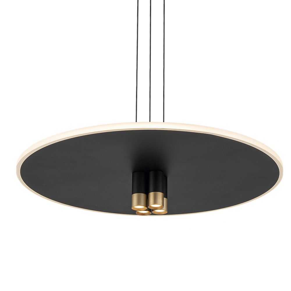 Подвесной светильник 48,6*175 см, *LED*33W, 3000K, Mantra Nomada MAN8983, черный