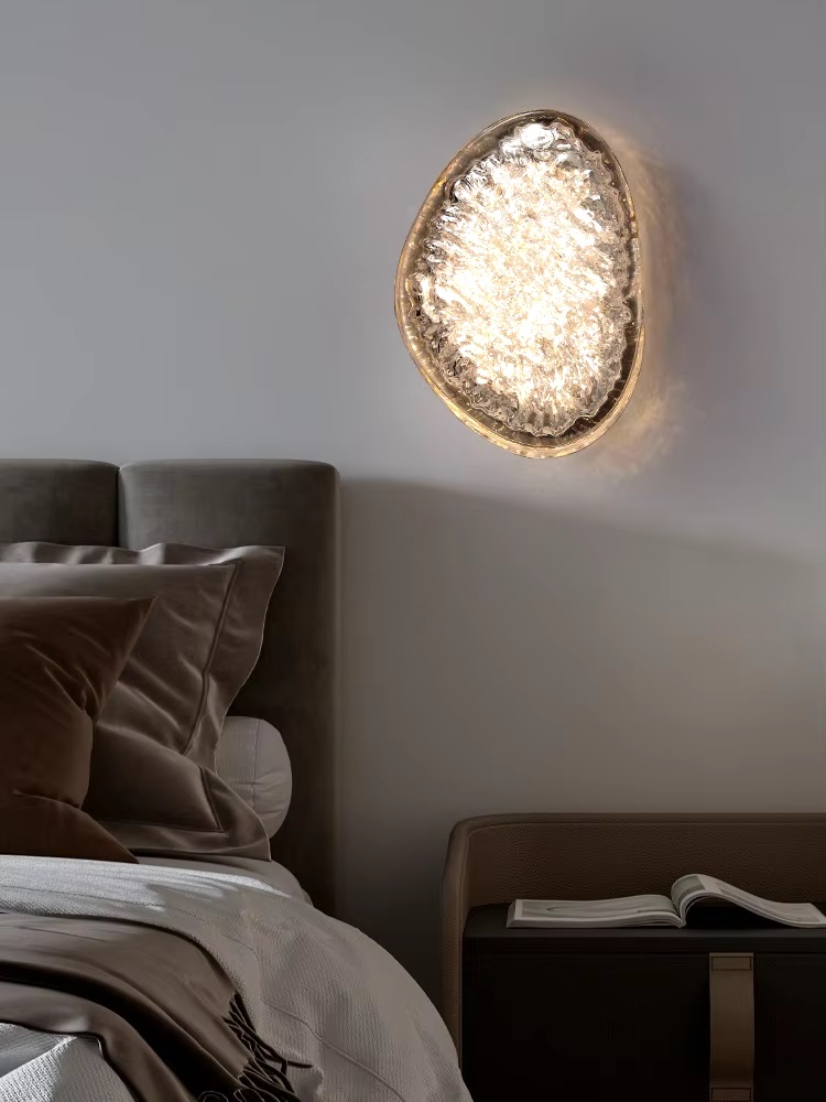 Светильник DZN-52121 ХРОМ + ПРОЗРАЧНЫЙ  D180/H250/1/LED/7W/3000-4500-6500K EVIAN LONG