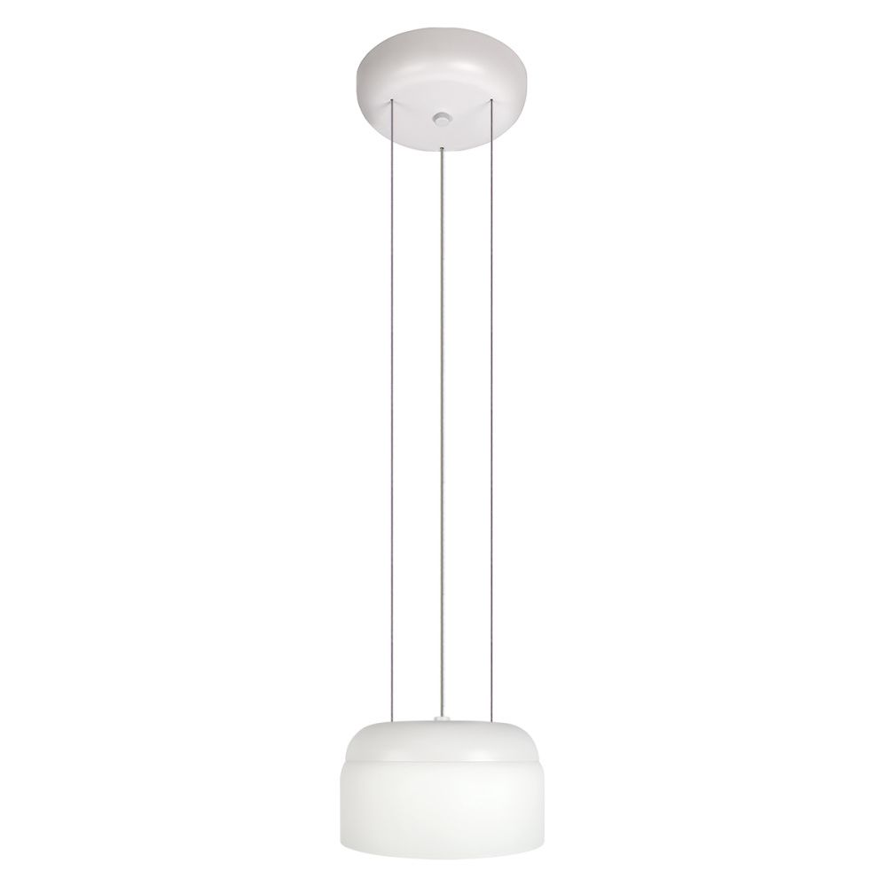 Подвесной светильник 17 см, 6W, 3000K, LOFT IT Totem 10466P Milky white, белый