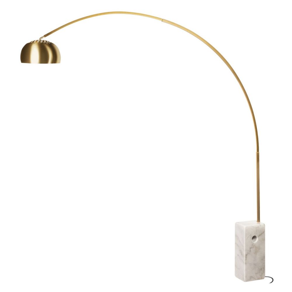 Торшер 230 см, Loft IT Arco 5000 Gold, золото
