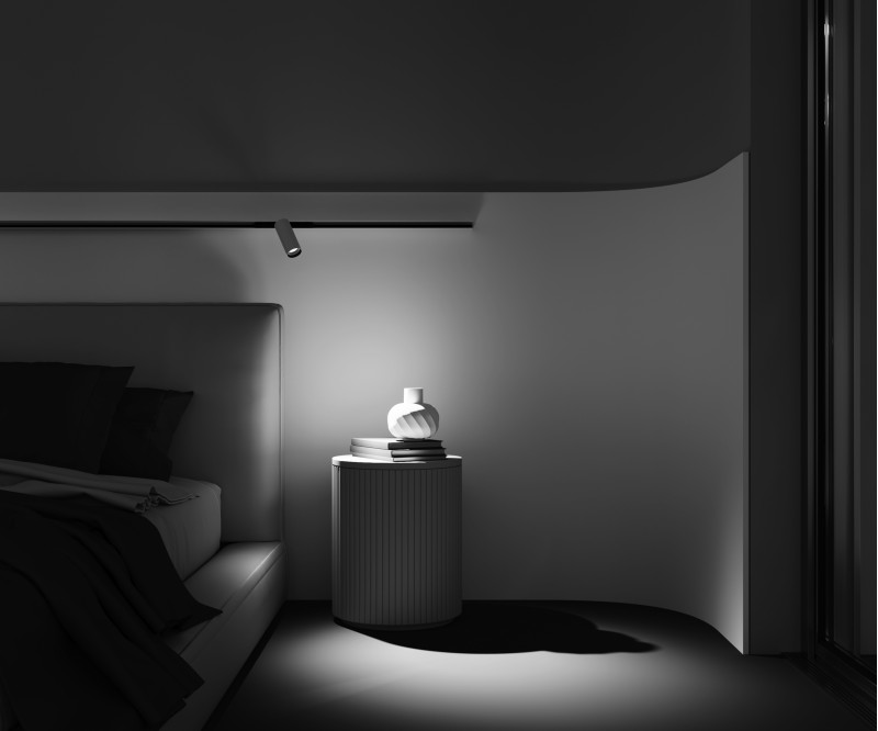 Светильник на шине 5,2*5,2*19,4 см, LED, 12W, 3000К, Maytoni Technical FOCUS LED TR032-2-12W3K-M-BW белый