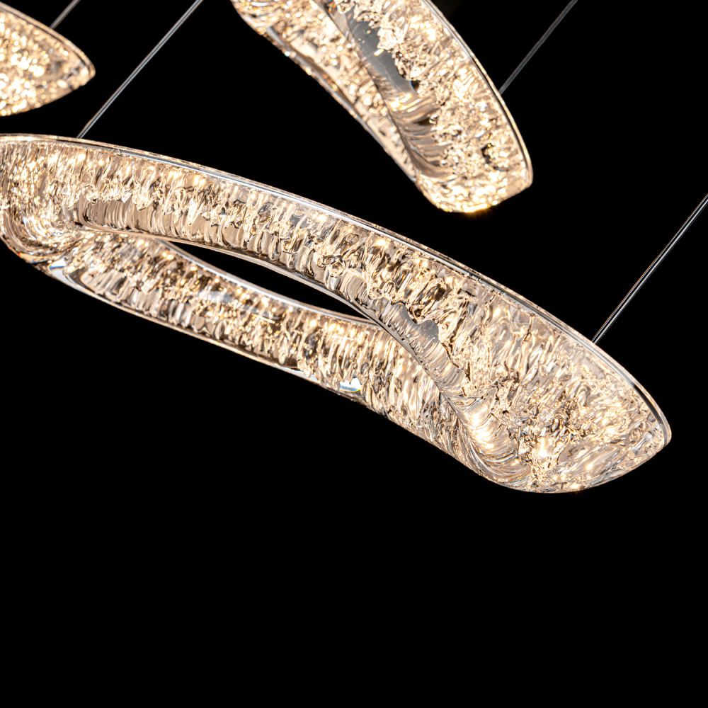 Подвесной светильник 27*120 см MODESTYLE MS.2333.7 BK