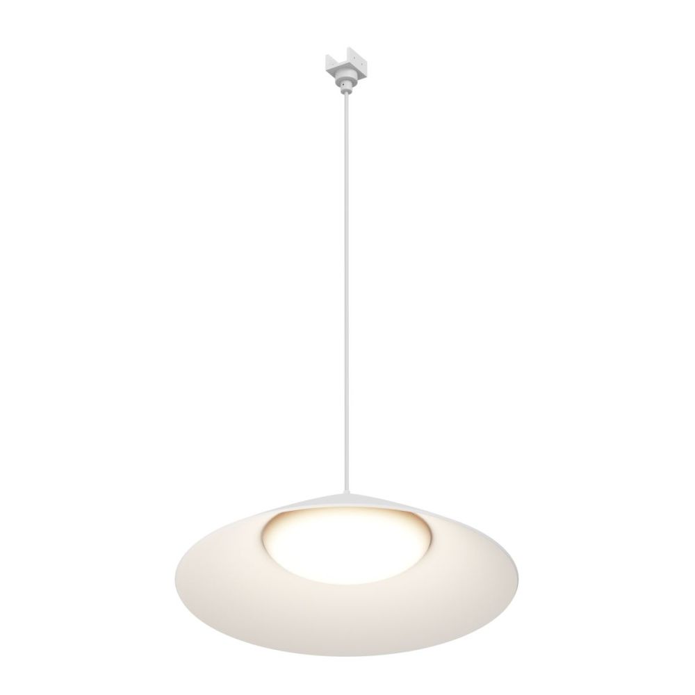 Уличный трековый светильник 40 см, 12W, 3000K, Maytoni Campana Elasity IP O-TR01-1-P-12WW3K, белый