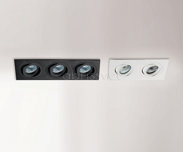 Встраиваемый светильник MEGALIGHT SAG103-4 black/black