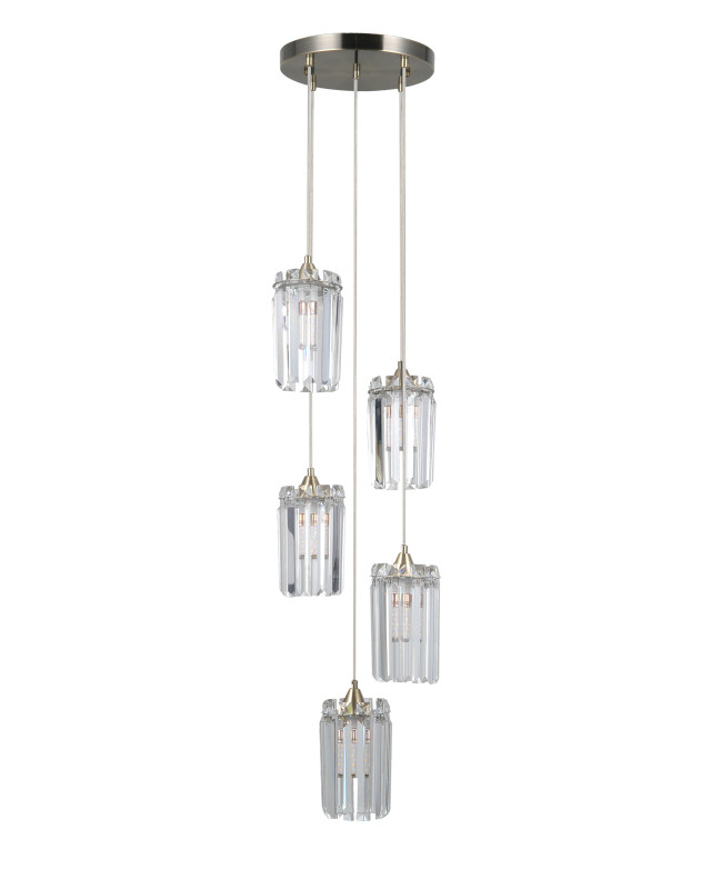 Каскадная люстра 32*223 см, Moderli  V10761-5P