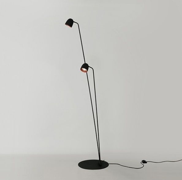 Светильник DZN-54262 ЧЕРНЫЙ  D475/H1500+2200/2/E27/30W/4500K (!!! 2 КОРОБКИ) 25-06