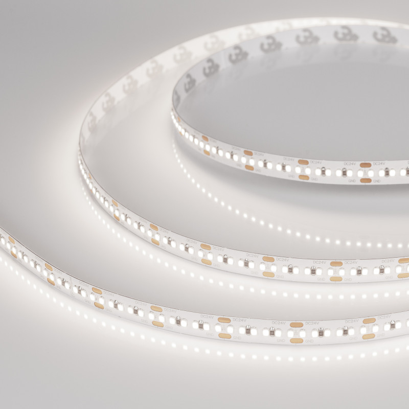 Лента MICROLED-M300-8mm 24V Day5000 (8 W/m, IP20, 2216, 5m) (Arlight, Открытый) 023173(2). Цена указана за 5 метров. Продается кратно 5 метрам.