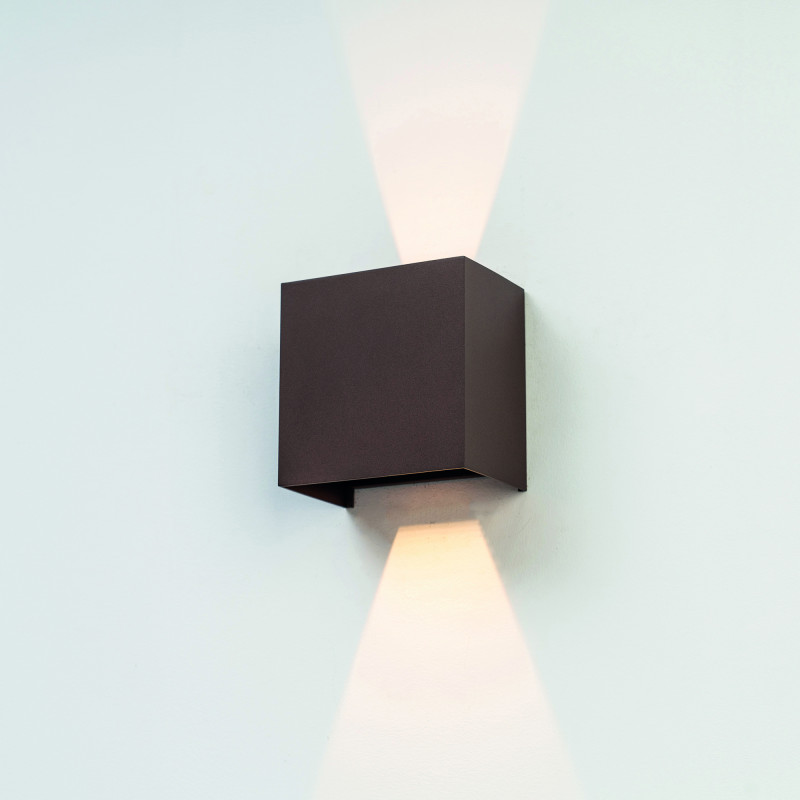Бра *15*15 см, LED *  20W, 4000К Mantra Davos Xl 7654, коричневый