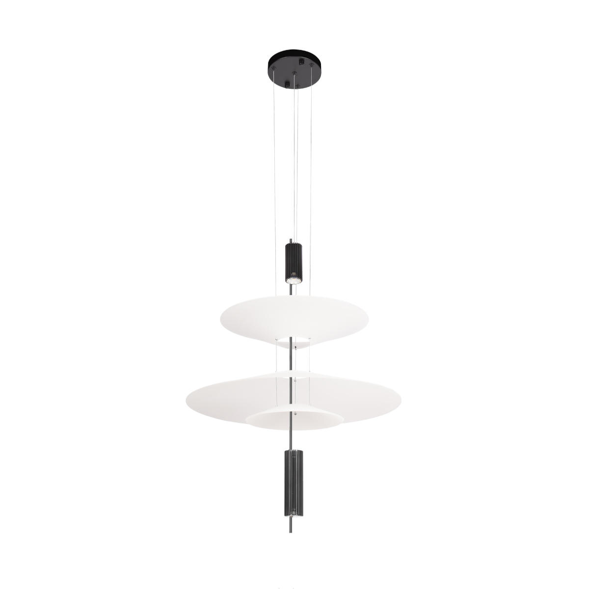 Подвесной светильник 50*83 см, 3*GU5.3*20W  LOFT IT Skylar 10244/B Black черный