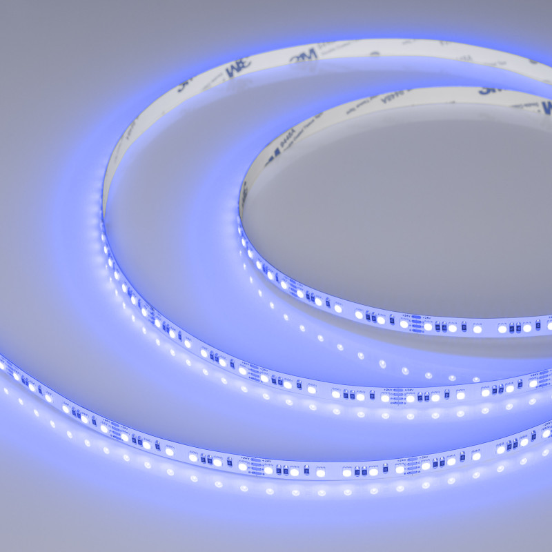 Лента RT-A120-8mm 24V RGB (12 W/m, IP20, 2835, 5m) (Arlight, 5 лет) 042905. Цена указана за 5 метров. Продается кратно 5 метрам.
