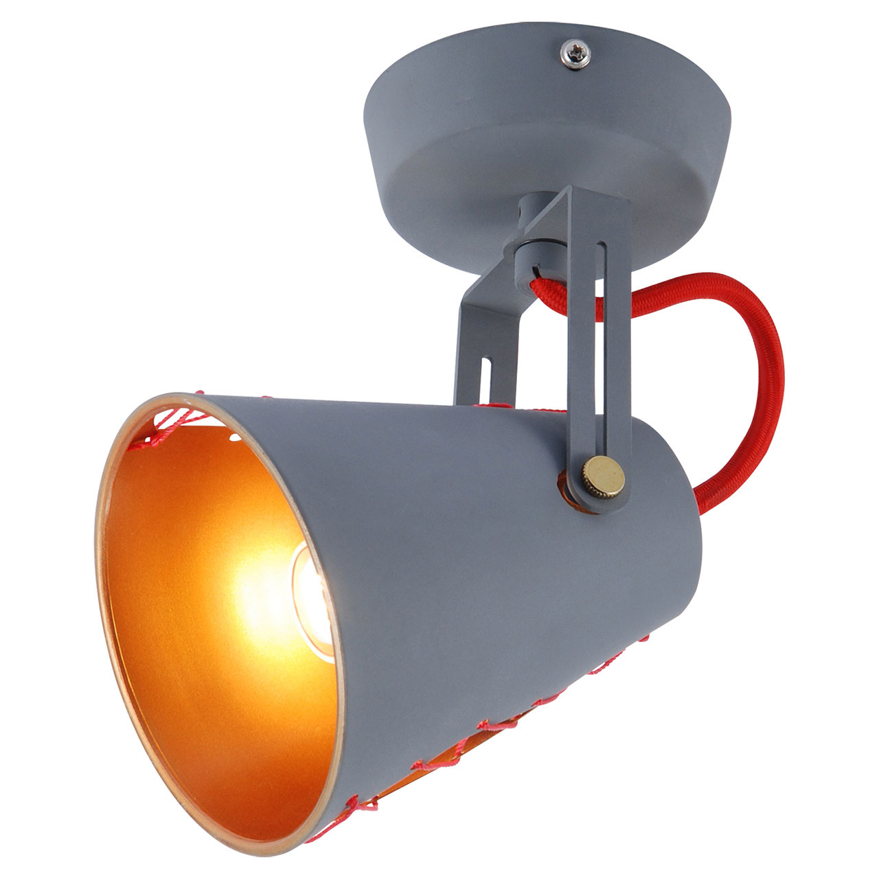 Спот Lussole Loft GRLSP-8020, серый