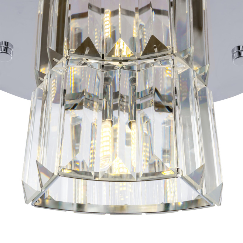 Подвесная люстра Maytoni Colline MOD083PL-04CH, диаметр 40 см, хром