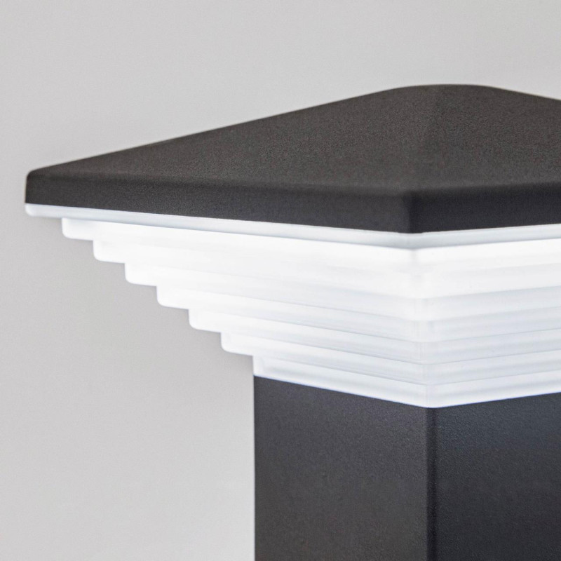 Светильник уличный 13*17 см, LED 6W, 4000K, 450Lm, 1-2 м2, IP54 Citilux CLU02W, черный