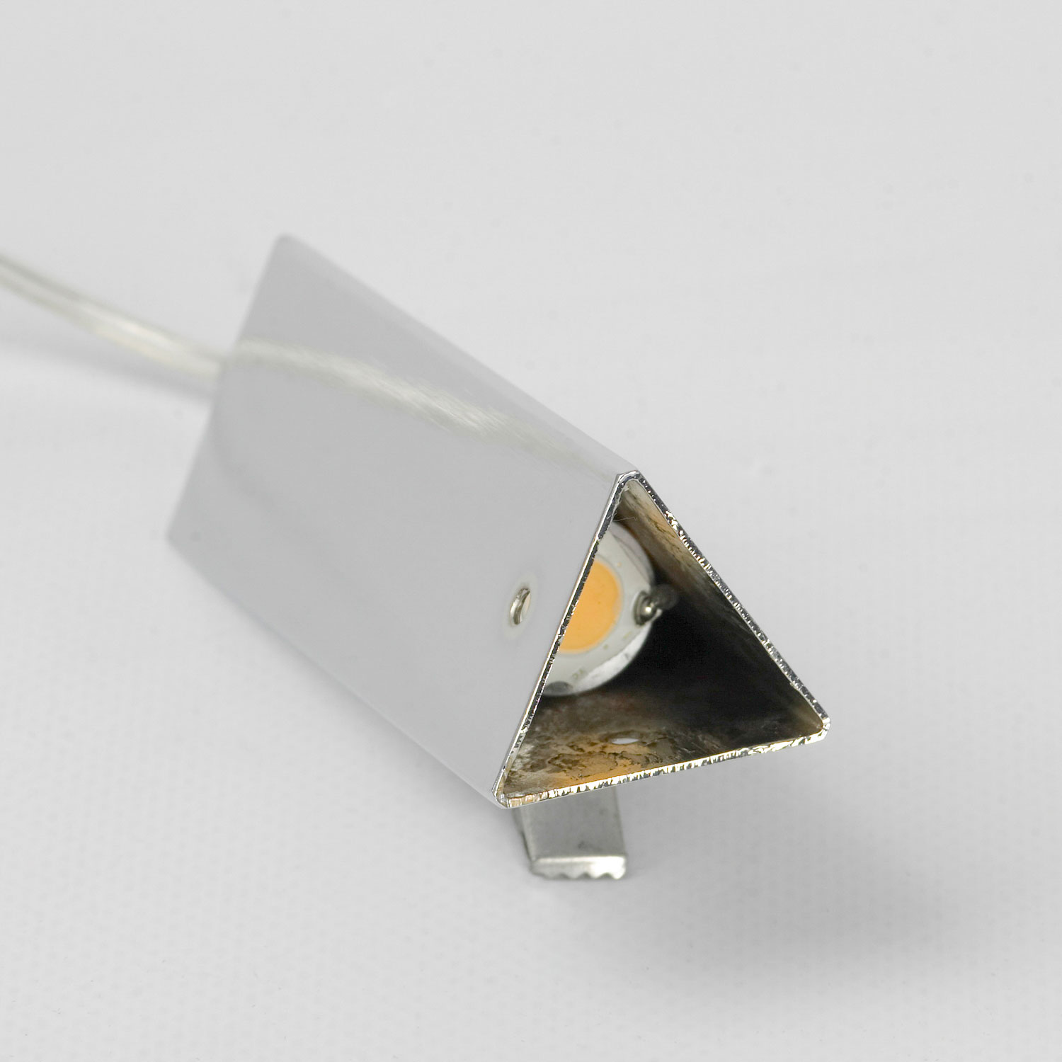 Подвесной светильник Lussole LSP-7097, 10*45 см, хром
