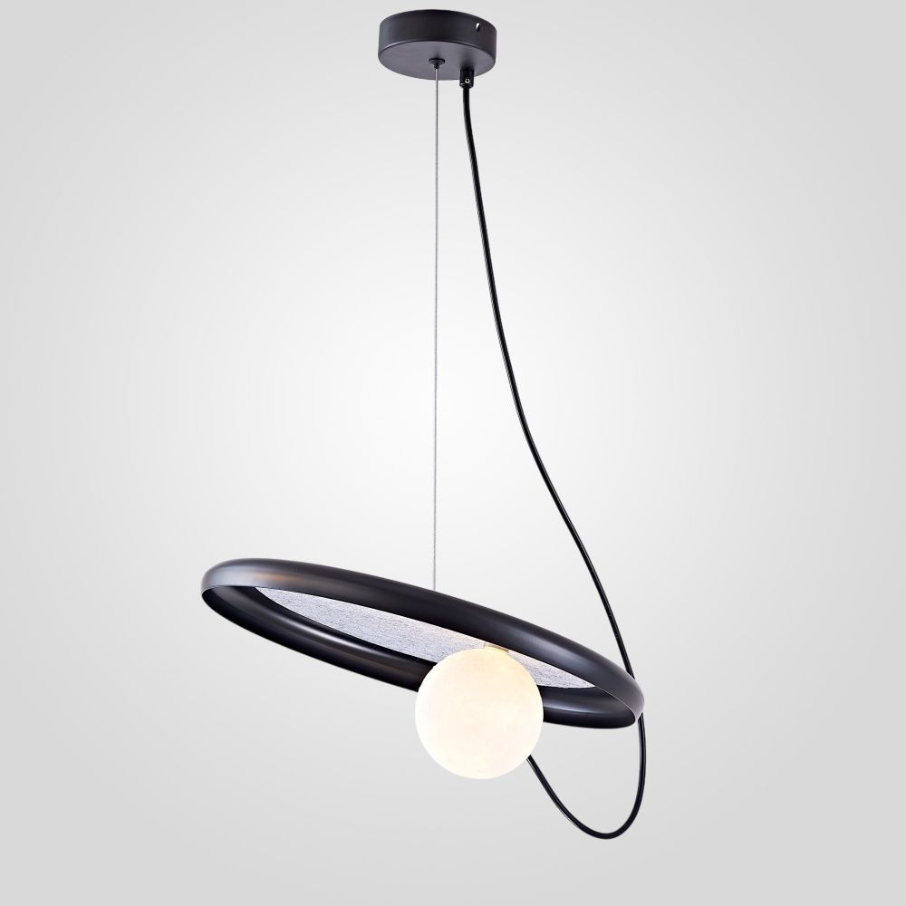 Подвесной светильник MARGOTT D35 Black 35*35*12 см, 1*G9*40W, ImperiumLoft margott01, Чёрный