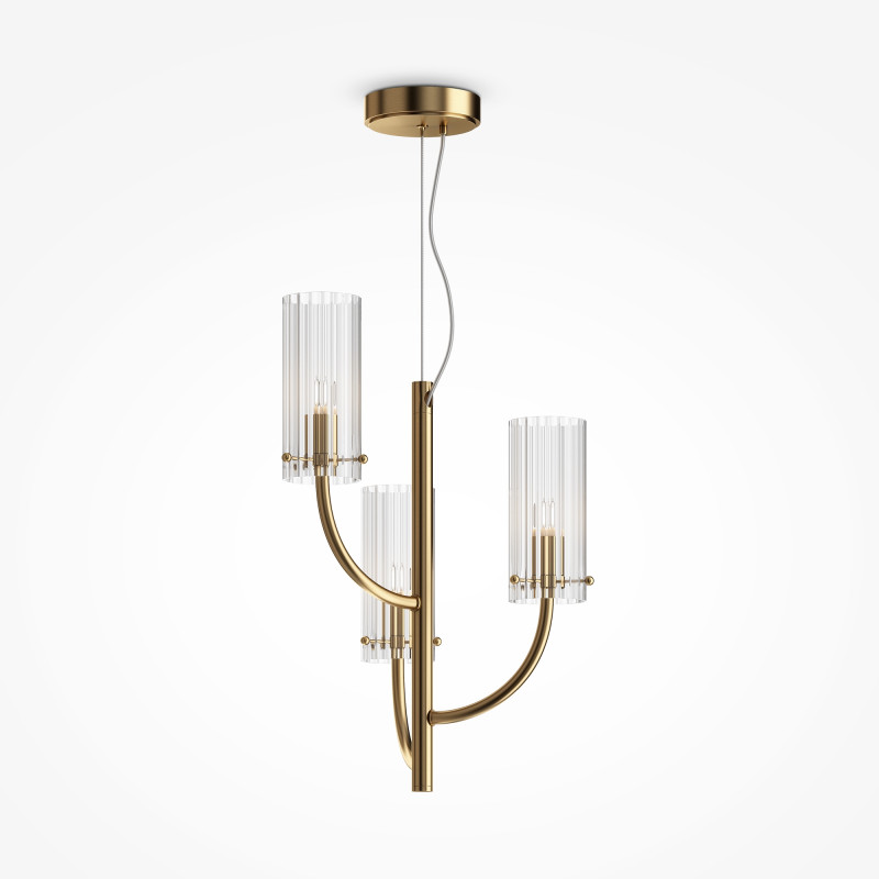 Светильник 35 см, Maytoni Arco MOD223PL-03BS, латунь