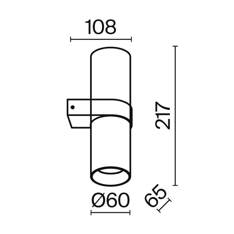 Бра Maytoni Technical Focus Design C069WL-02MG. золото