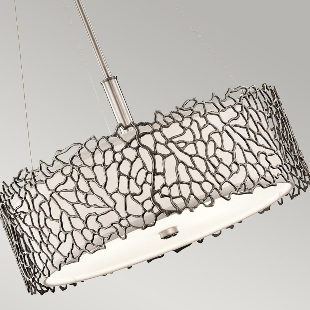 Подвесной светильник Kichler, Арт. KL-SILVER-CORAL-P-A