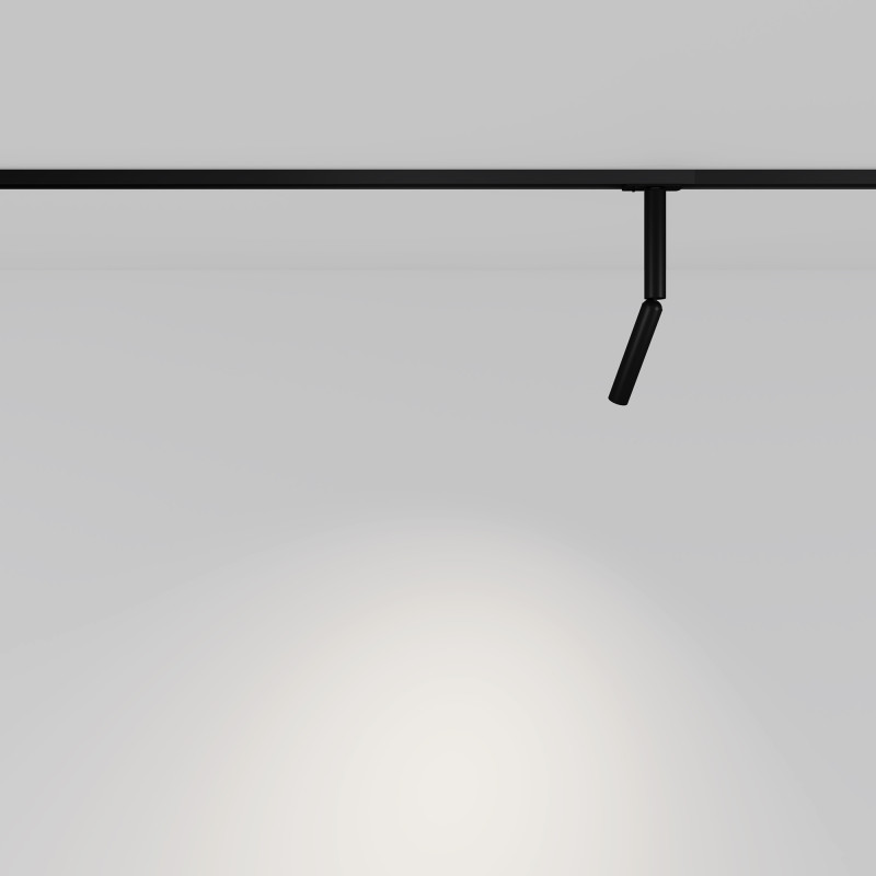 Трековый светильник 3*8,15*32,5 см, LED 6W 3000K Maytoni Technical Focus T TR142-1-6W3K-B черный