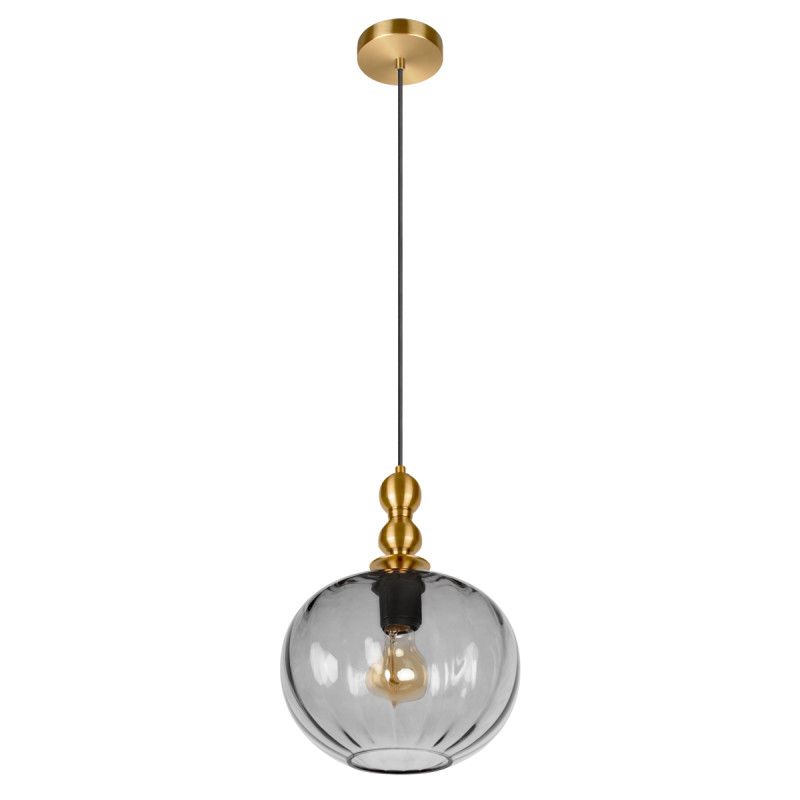Подвесной светильник *25*-22,5 см, 1*E27*40W, LOFT IT Melon 10426 Smoke, бронзовый