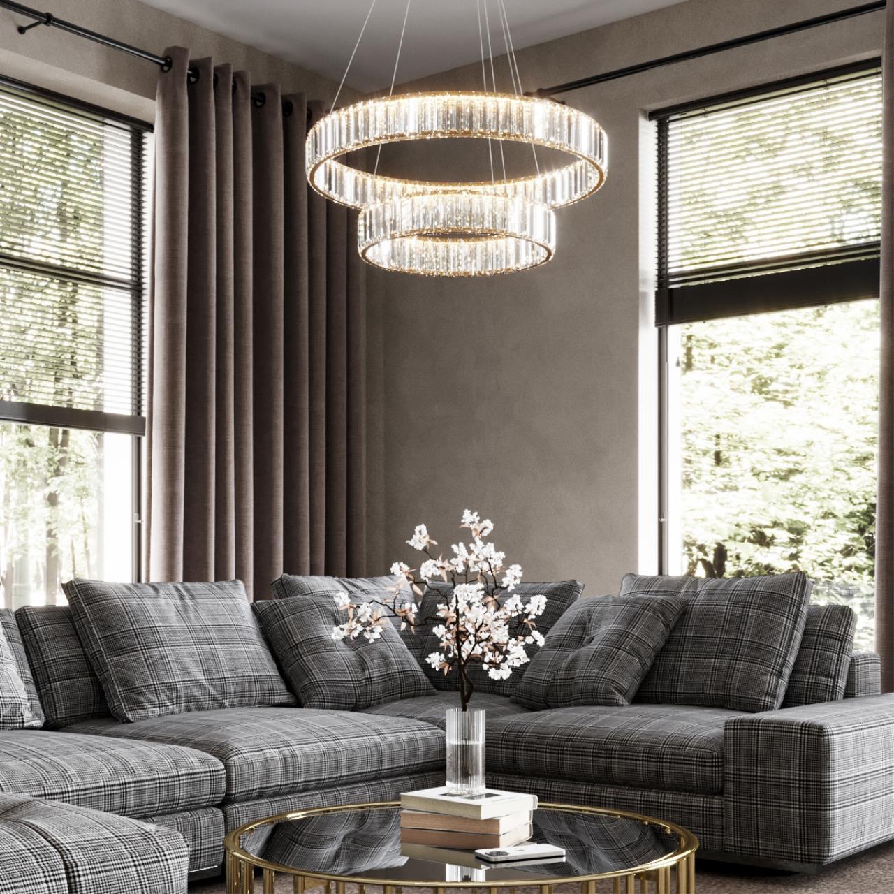 Светильник 60 см, 60W, 4000K Odeon Light Vekia 5015/60L, золото
