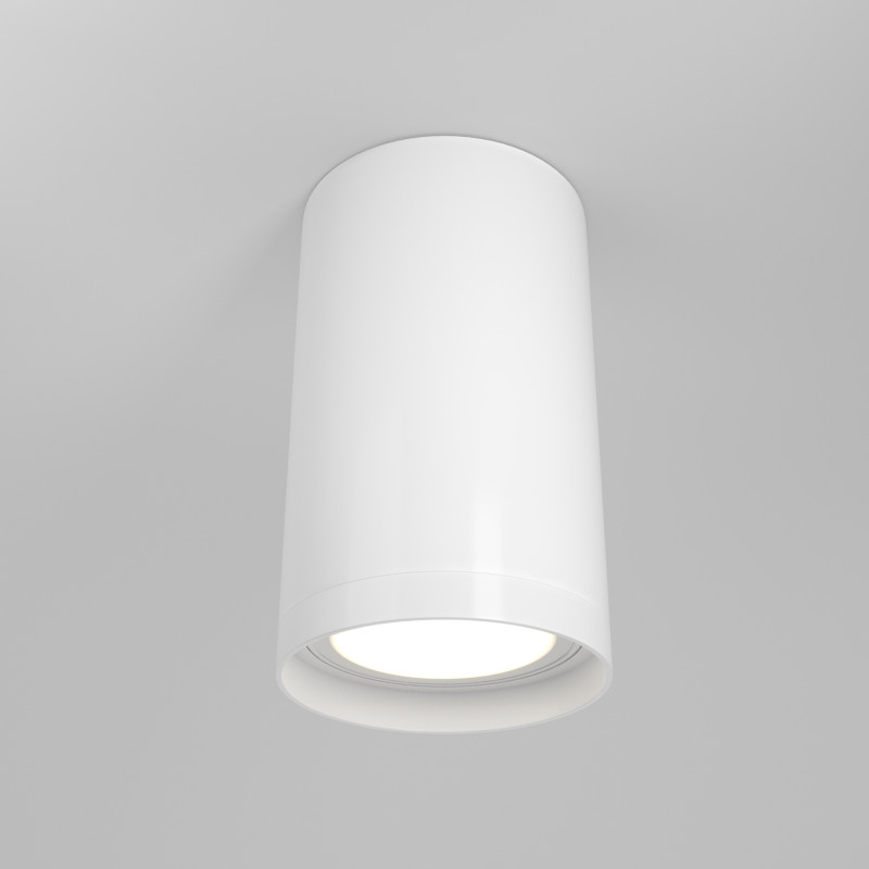 Светильник 5*5 см, GU10 10W, Maytoni Focus S C052CL-01W, белый