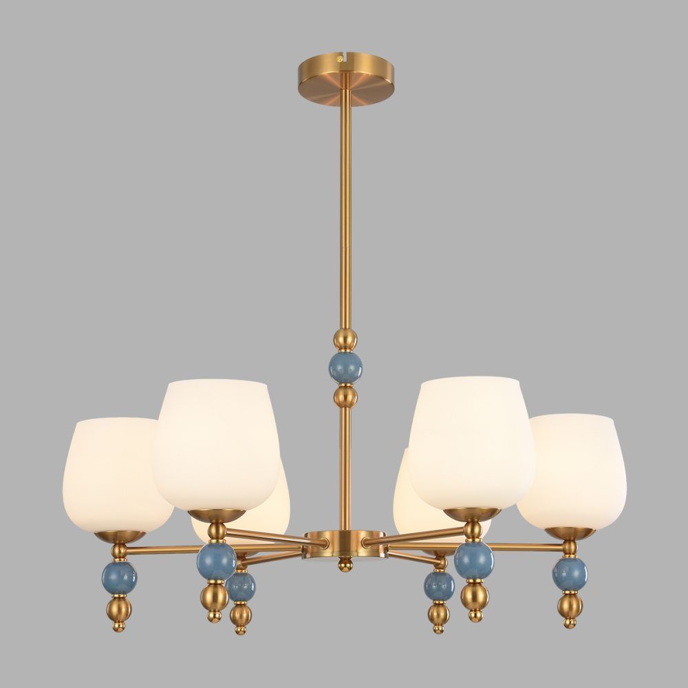 Люстра на штанге 67 см, Lumion Moderni Lolita 8426/6C, бронза