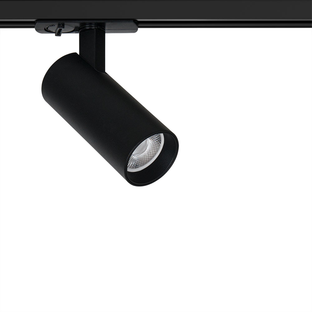 Трековый светильник *11,5*5 см, 1*LED, 10W, 4000K Arte Lamp Bene A1945PL-1BK, Черный