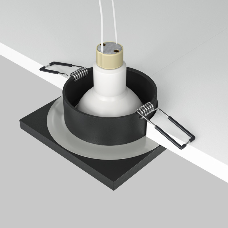 Светильник 8/6.5 см, GU10, IP65 Technical DL083-01-GU10-SQ-B, черный