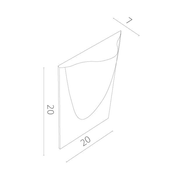 Настенный светильник Arte Lamp A8512AL-1GY, черный, 20*20 см