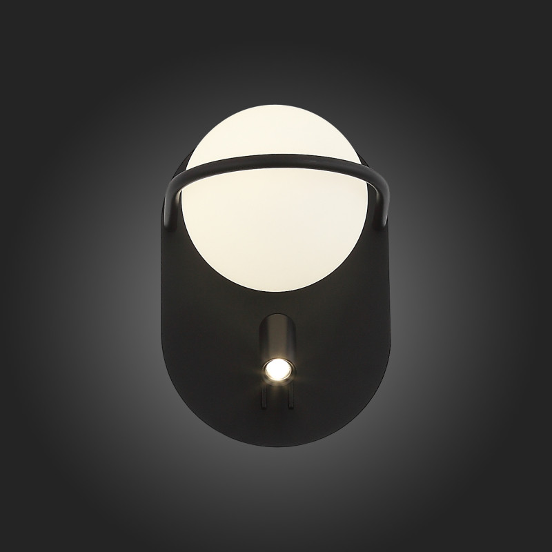 Бра 16 см, 11 4000K ST LUCE DONOLO SL395.411.02 Черный