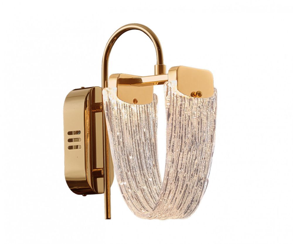 Бра 22 см, 5W, 3000K, Kink Light Иста 08065,36, латунь
