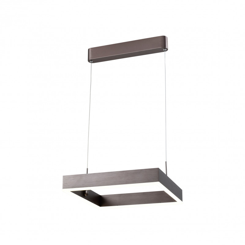 Подвесной светодиодный светильник 40*40*120 см, LED 32 W, Moderli Straight V2452-PL Коричневый