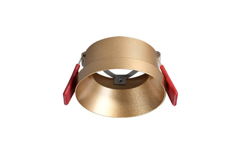 Встраиваемый светильник 7 см Crystal Lux CLT 044C GO Золото