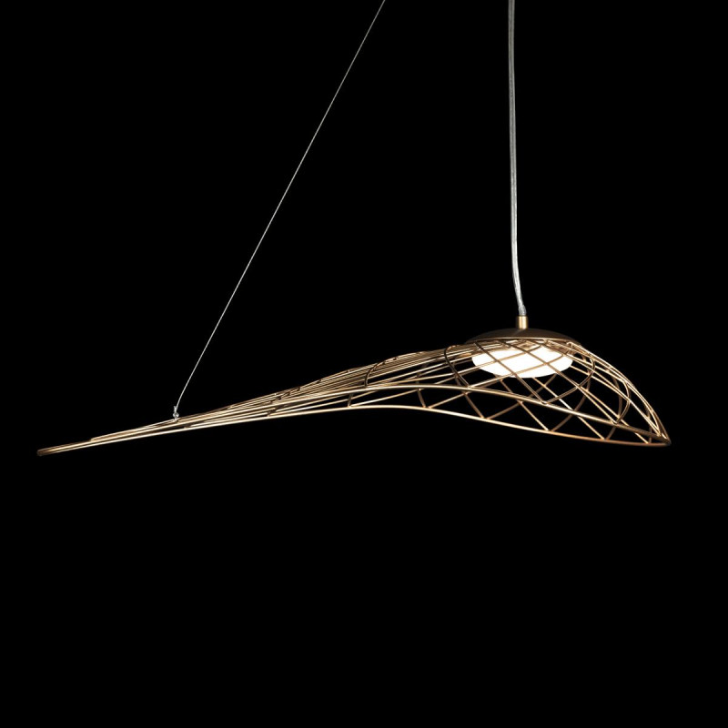 Светильник 57 см, 8W, 3000K, Loft It 10127/590 Gold, золото