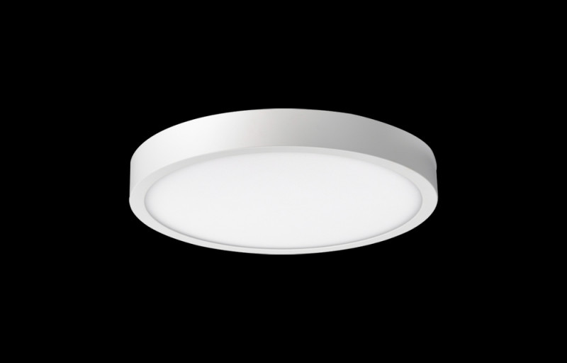 Светильник потолочный 30 см, 30W, 3000K, Crystal Lux CLT 523C300 WH Белый