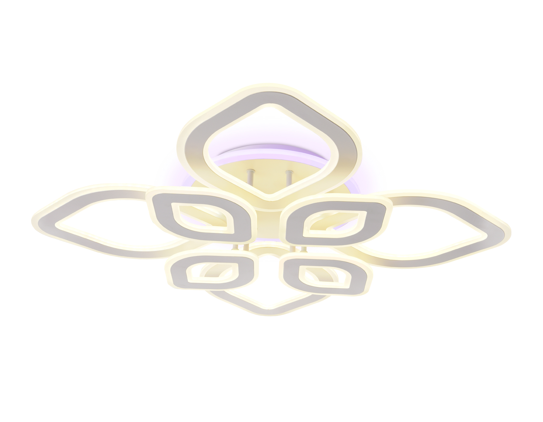 Светильник 77*77*12 см,  190W, 3000К, белый Ambrella Acrylica Original FA8844